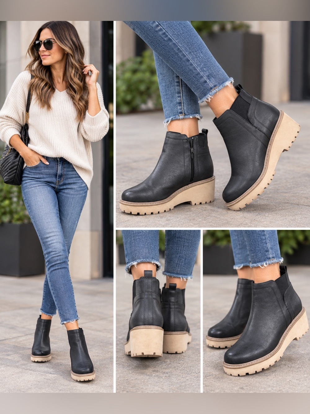DV by Dolce Vita Fury Lug Boot Women's Size 7